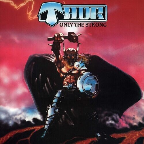 

Виниловая пластинка Thor - Only The Strong - Red/Black Splatter