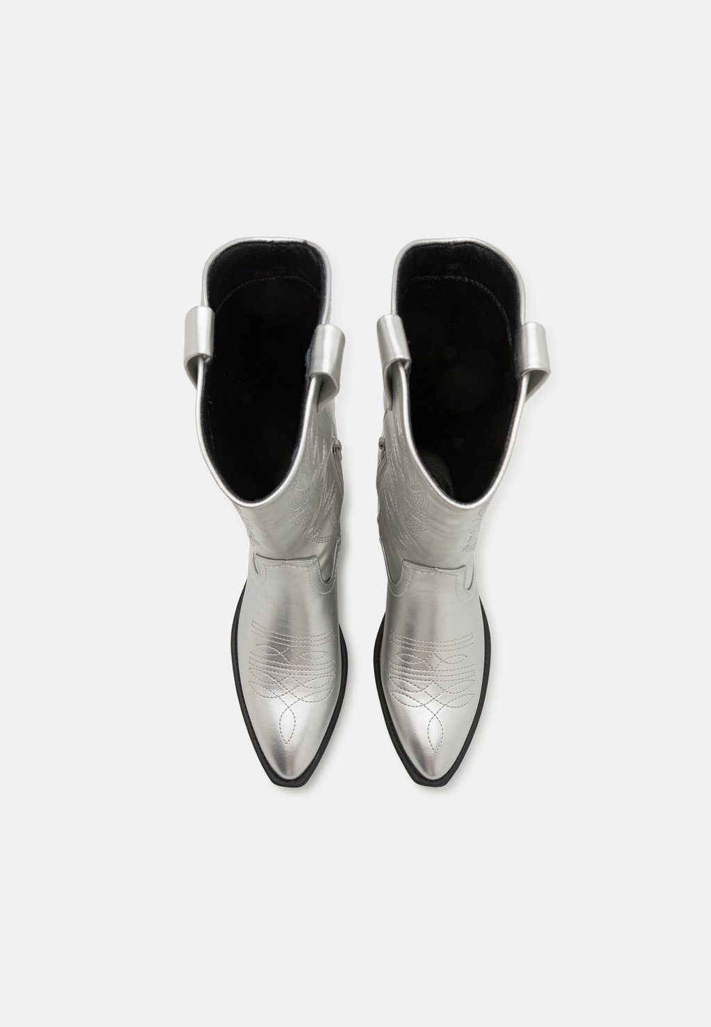 Ковбойские/байкерские сапоги LAWLESS Koi Footwear, серебристый