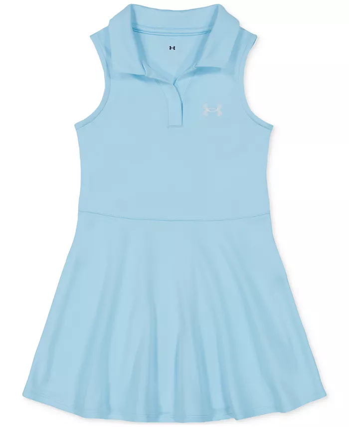 

Пике-поло платье для девочек и малышек Under Armour, синий