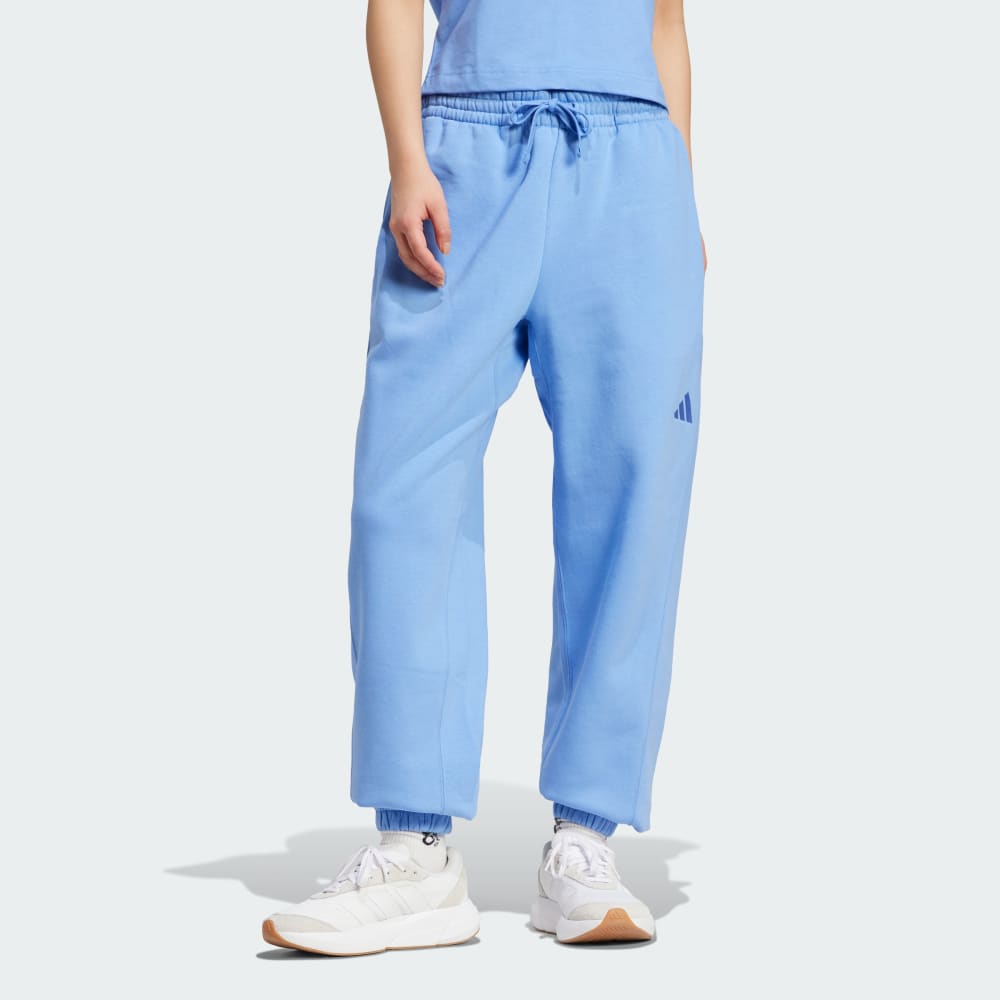 

Спортивные брюки Adidas ALL SZN Fleece Loose Pants, цвет Blue Fusion