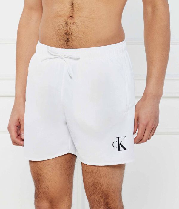 

Шорты для плавания Regular fit Calvin Klein Swimwear, белый