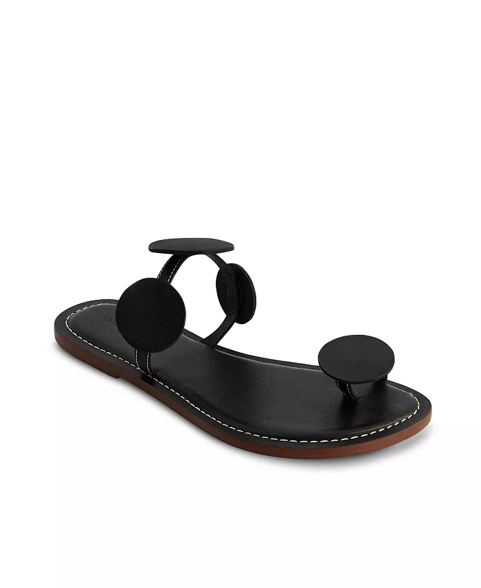 Бернардо New Moon сандалии с кольцом на пальце Bernardo Footwear, черный — фото 4