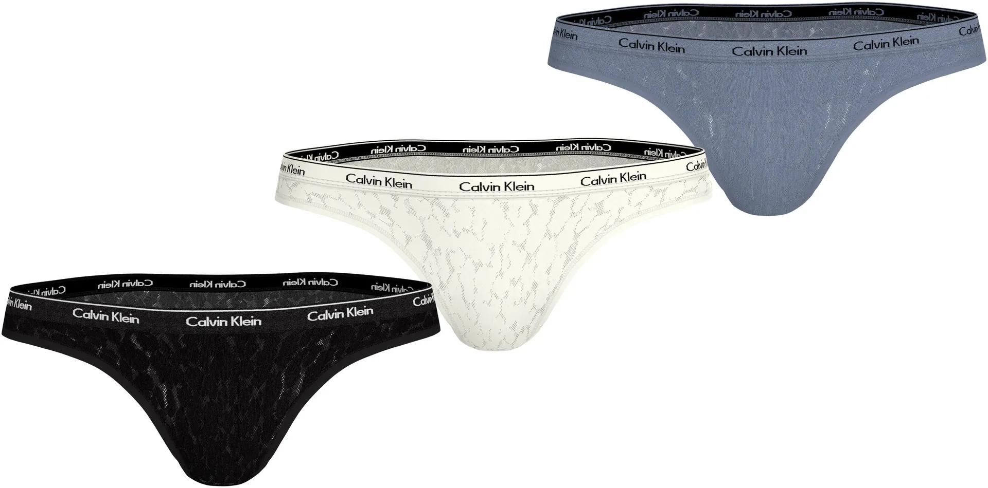 

Трусики Calvin Klein Underwear Brasil "3 PACK BRAZILIAN (LOW-RISE)" (3 шт. в упаковке, 3 шт. в упаковке), с поясом с логотипом, черный