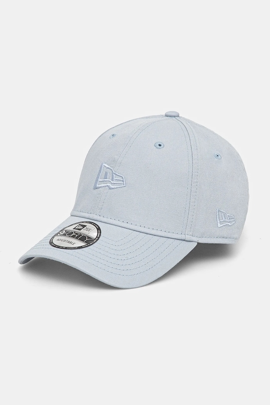 

Хлопковая кепка с козырьком New Era, синий