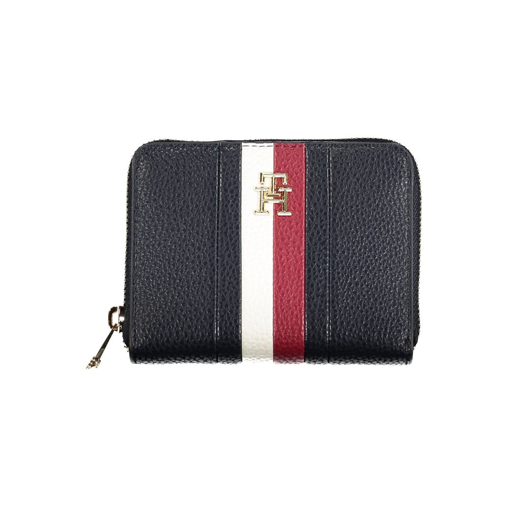 

Элегантный синий кошелек с контрастными акцентами Tommy Hilfiger
