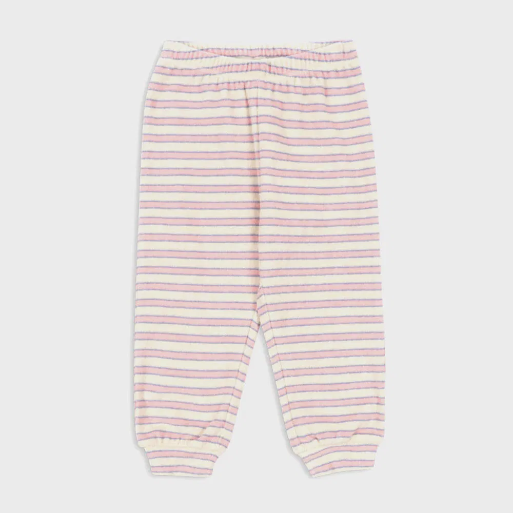 Детские хлопковые брюки в полоску Lolly Stripe от Konges Sloejd