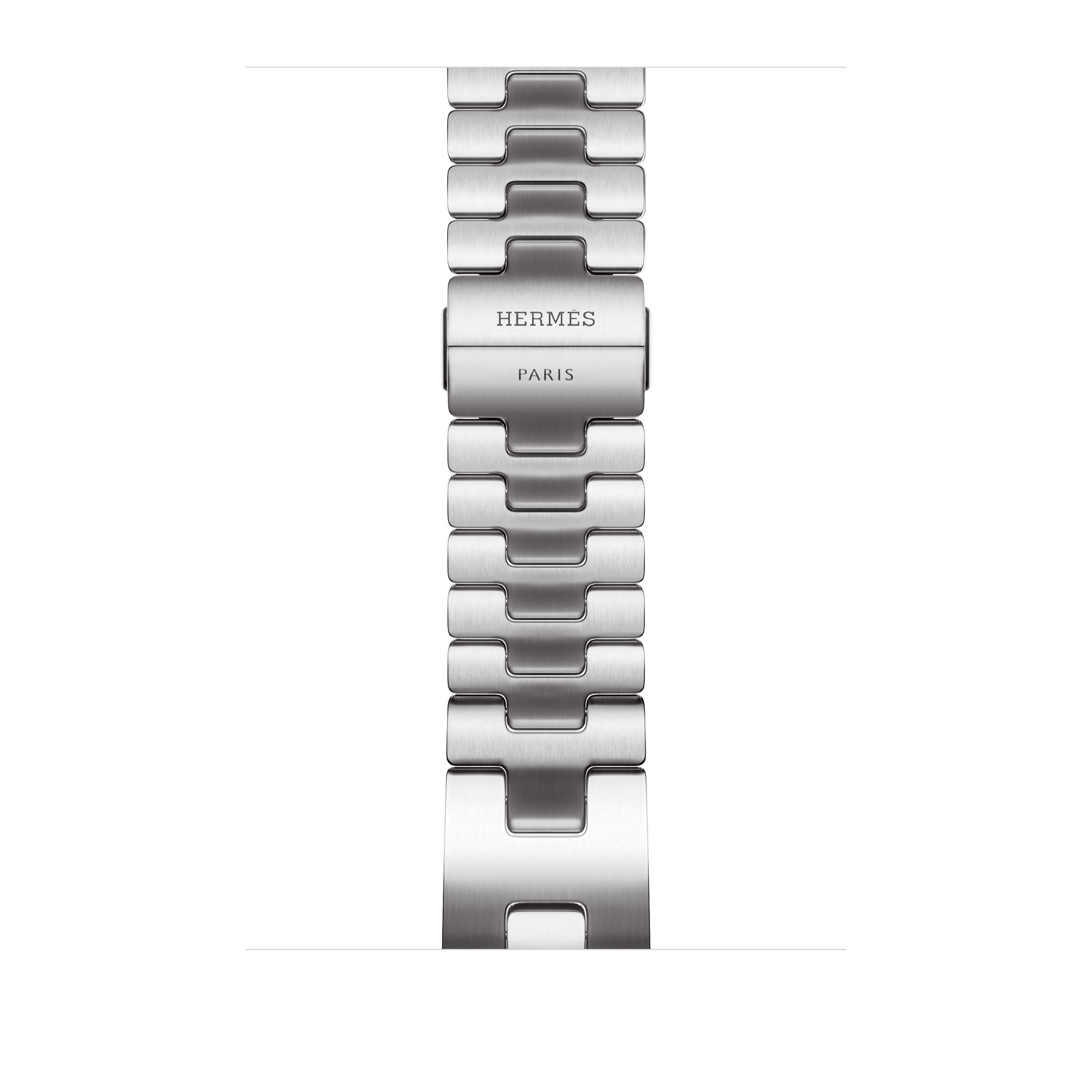 

Ремешок Hermes, совместимый с нержавеющей сталью, 49 мм, Satin Gray