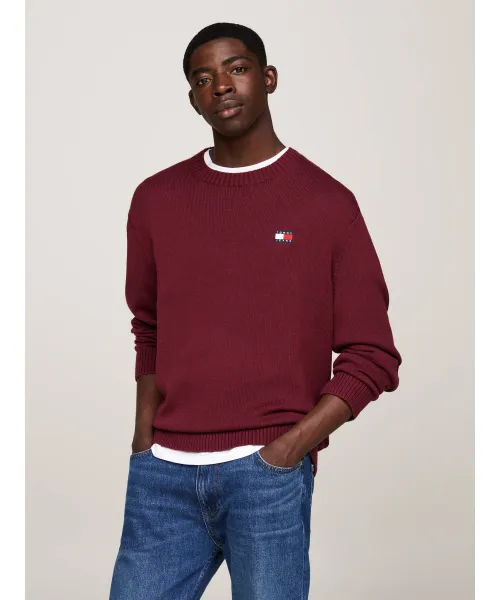 

Свитер Regular fit Tommy Jeans, красный