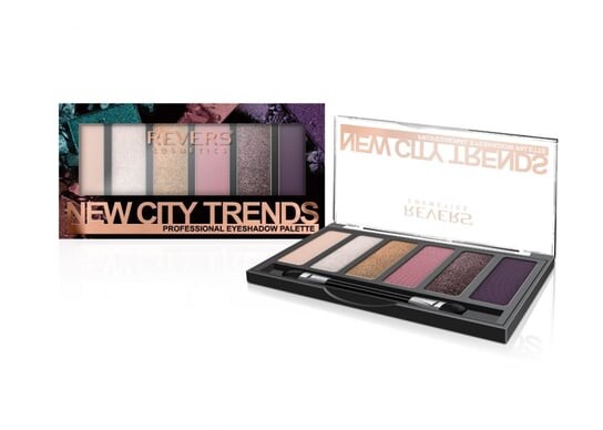 

Тени для век №07, 9 г. Revers, New City Trends, розовый