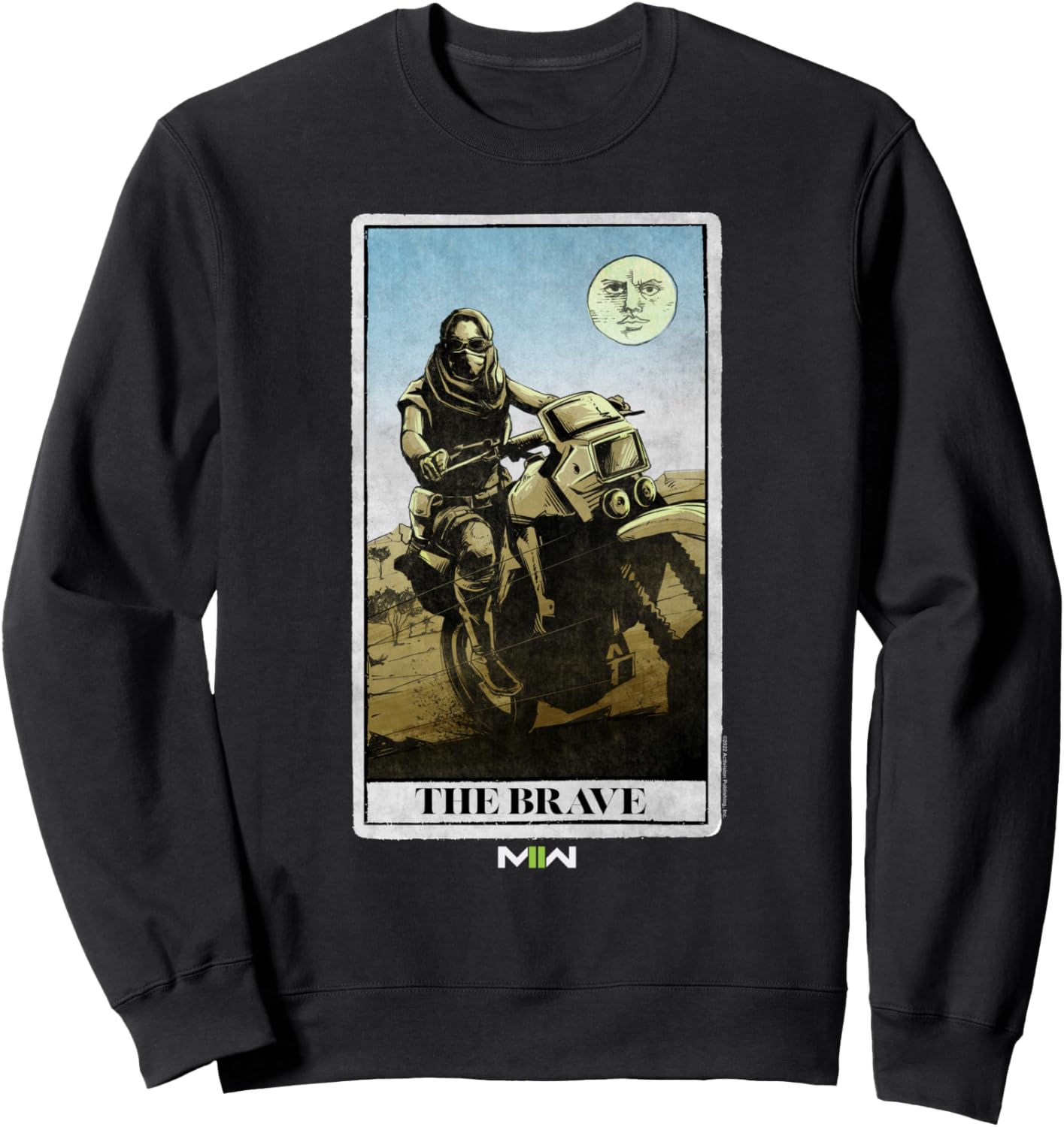 

Толстовка Call of Duty: Modern Warfare 2 The Brave Desert Bike Card, черная, Черный, Толстовка Call of Duty: Modern Warfare 2 The Brave Desert Bike Card, черная