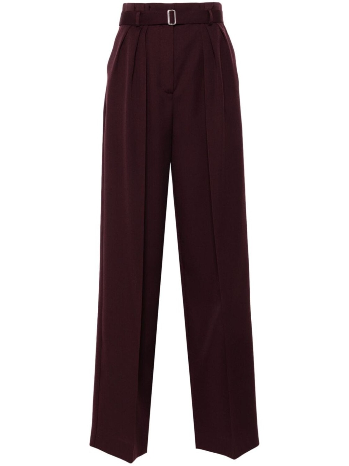 

Lanvin брюки со складками, красный