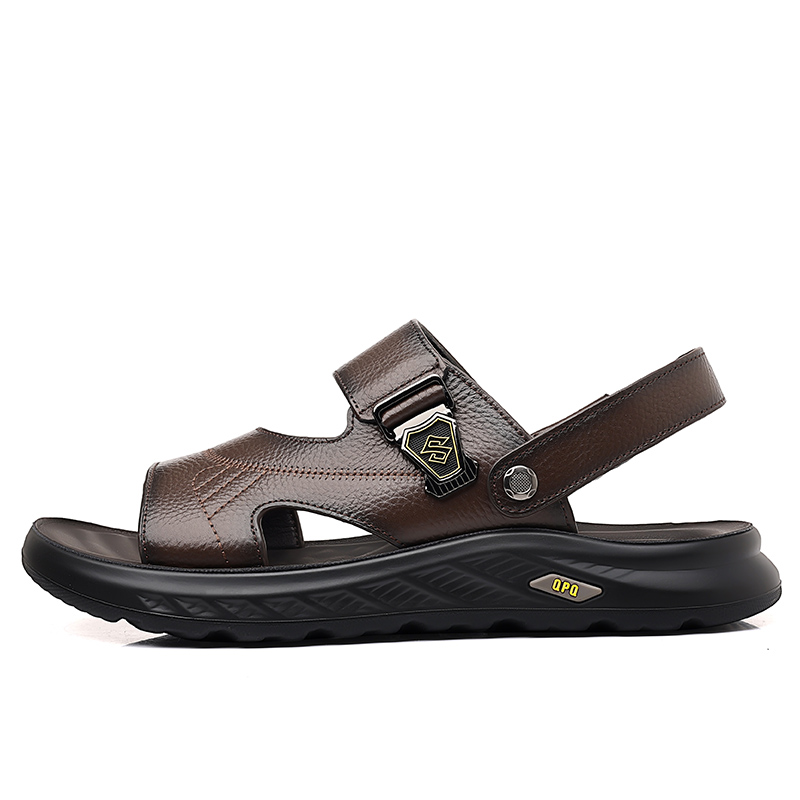 

HUANAI Мужские пляжные сандалии коричневые, цвет Brown