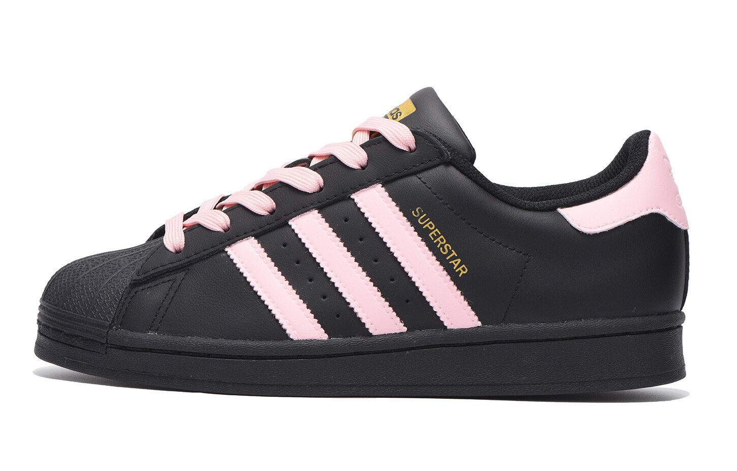 

Кроссовки adidas originals Superstar Skateboarding Shoes Unisex Low-top Black/Pink, цвет Lotus Color