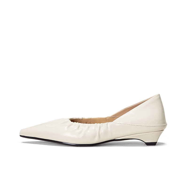 SHOEMAKER QUEEN Женские повседневные туфли-лодочки молочно-белые, цвет Milk White