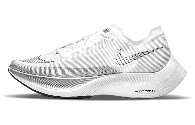 

Nike ZoomX Vaporfly Next% 2 Белый металлик Серебристый