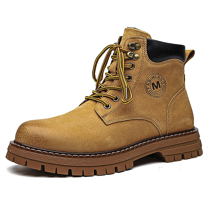 

Cachiotti Мужские ботинки Martin серо-черные с желтым всесезонные, цвет Yellow All-Season