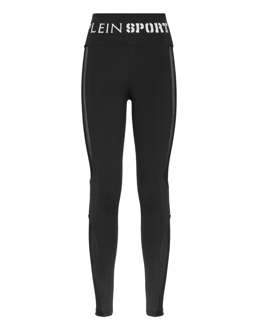 

Леггинсы Plein Sport Skinny Workout Pants, черный