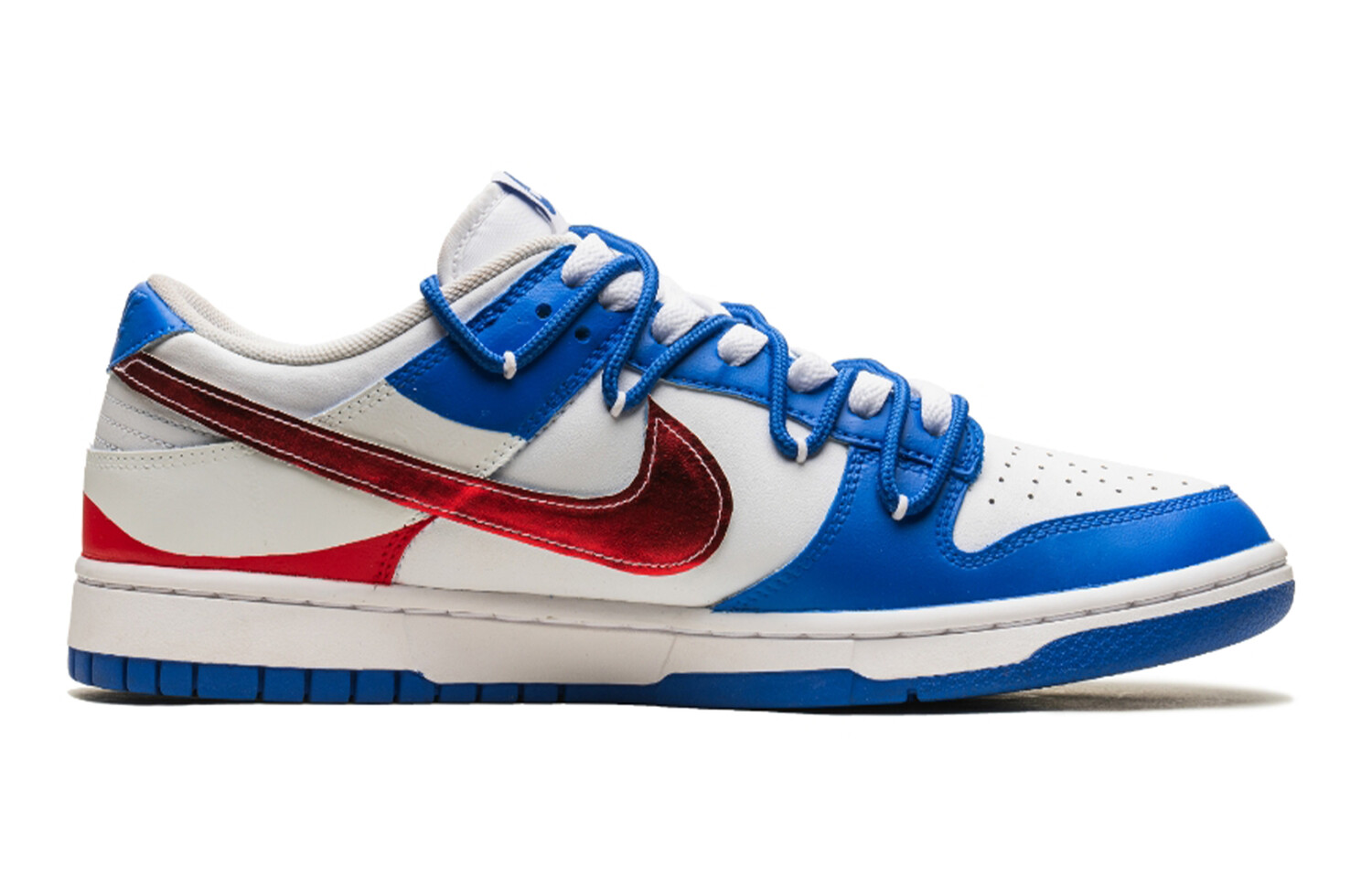 

Кроссовки Nike Dunk Skateboarding Shoes Men Low-top Red, синий