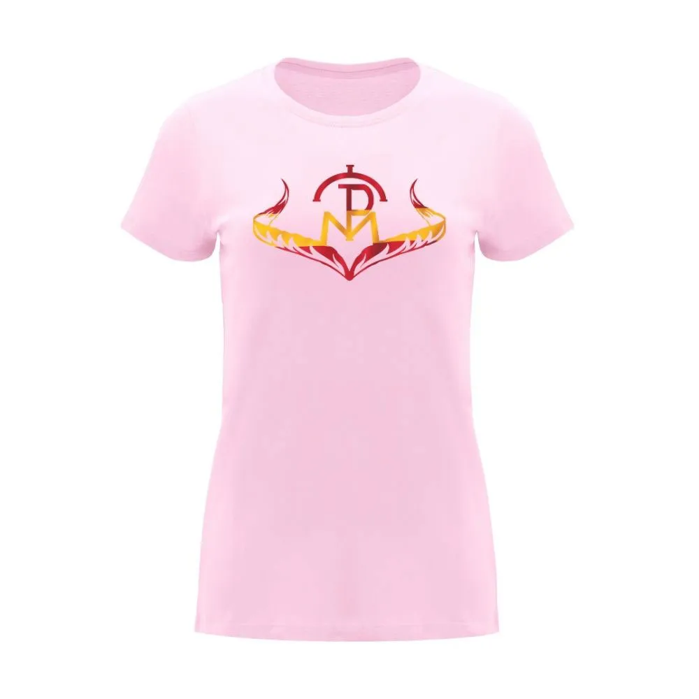 

Футболка с коротким рукавом Pasion Morena Bandera, розовый