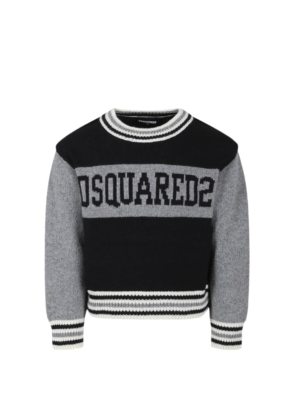 

Черная детская рубашка Dsquared