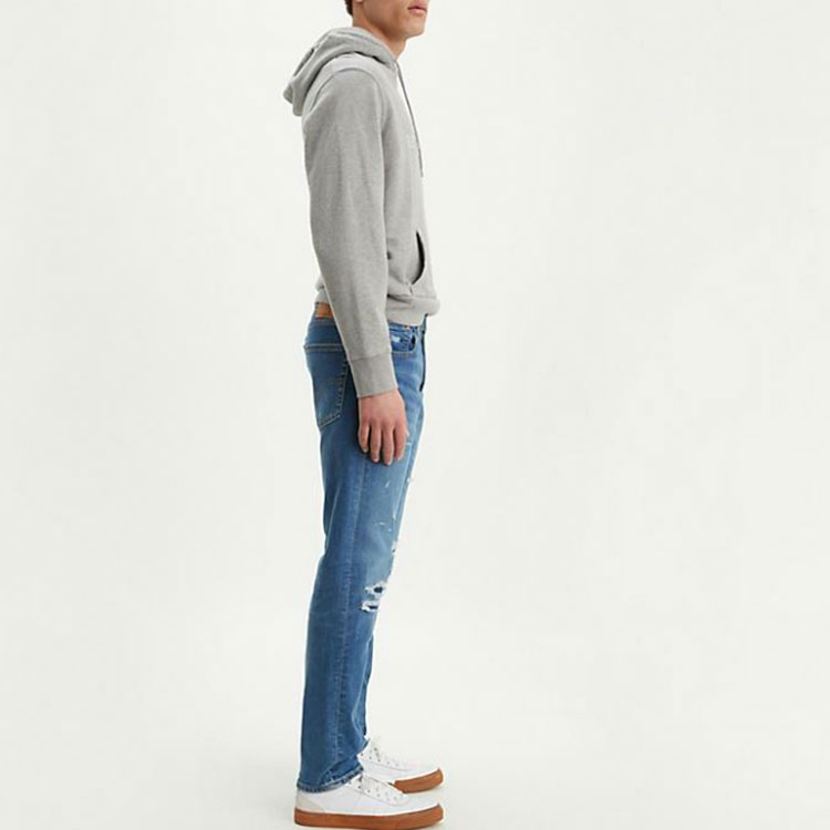 Слимоны Джинсы Мужские Синие Levis — фото 3