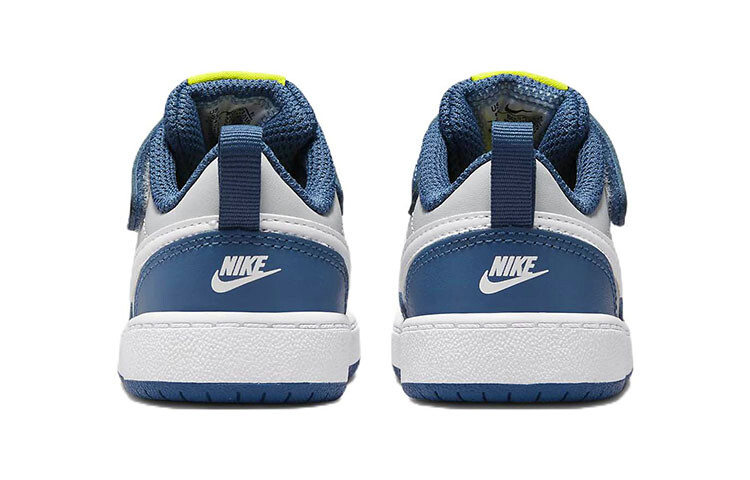 Кроссовки Nike Court Borough Low 2 Grey Fog Mystic Navy TD — фото 4