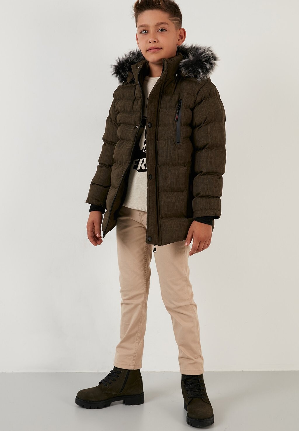 

Зимняя куртка REGULAR FIT LELA, цвет khaki