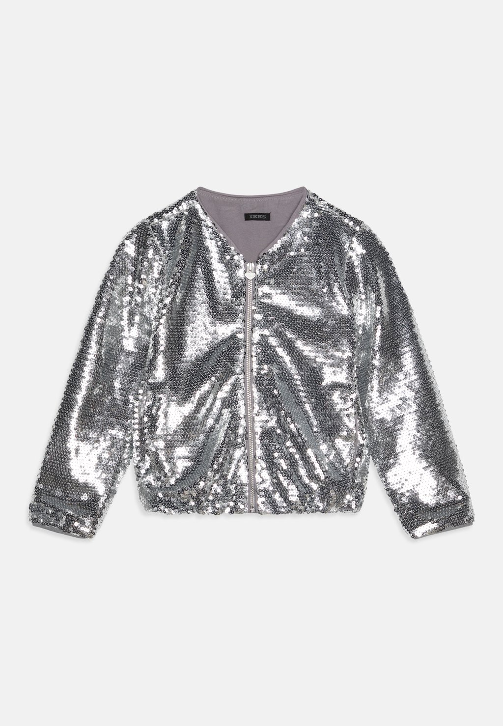 

Куртка-бомбер SEQUINS IKKS, серебристый