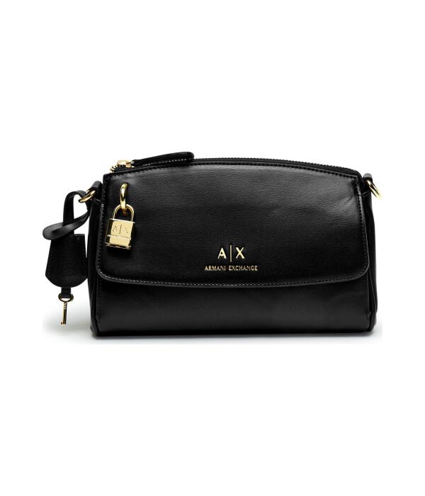 

Сумка женская Armani Exchange с замком, черный