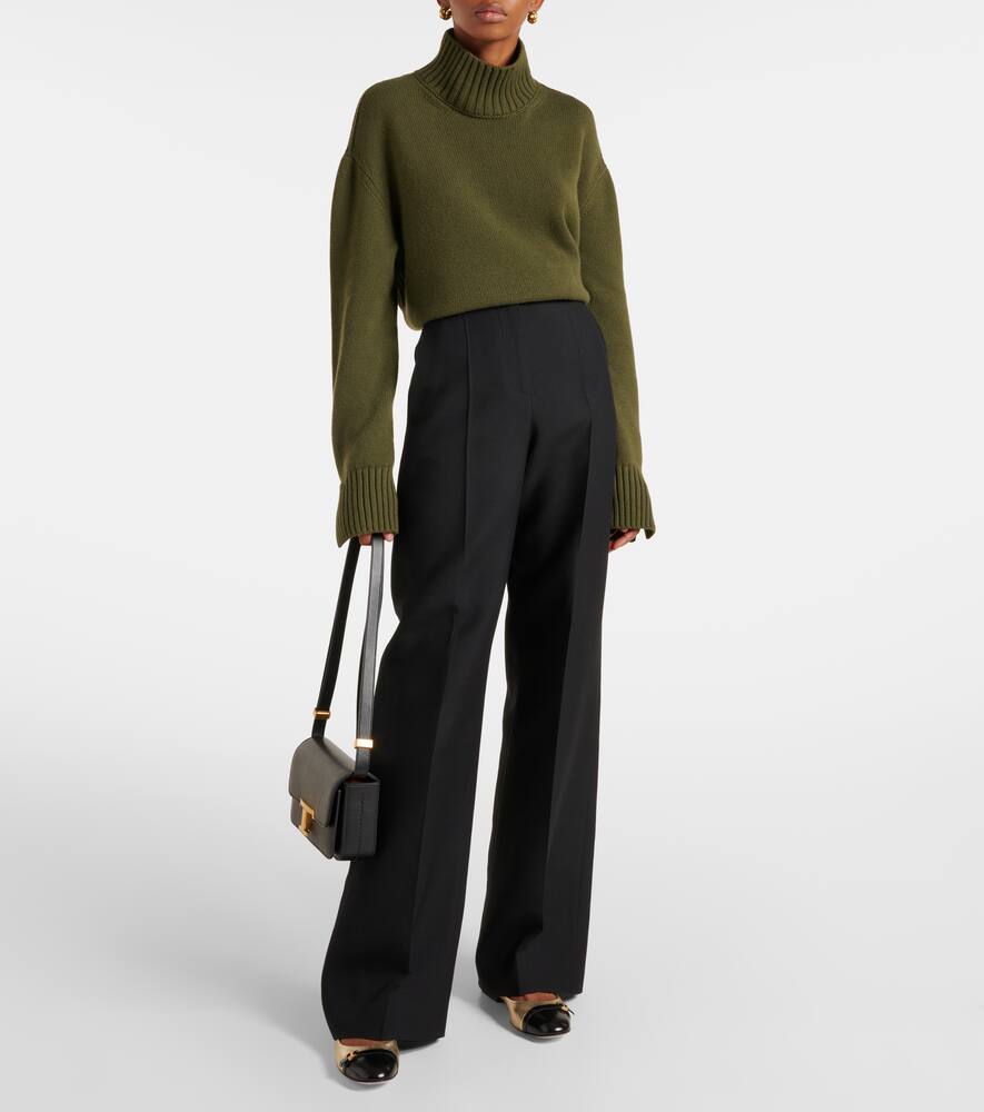 Балетки из металлизированной кожи Tod's, B999 (Nero)+B008 (B.Co Lana) — фото 2