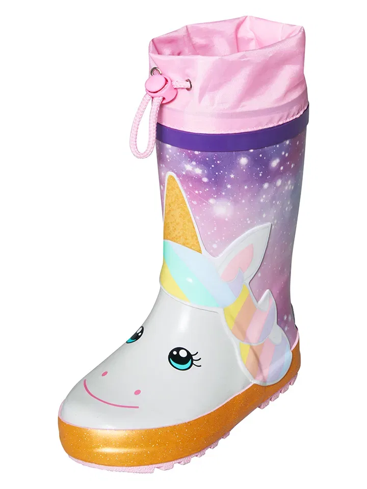 Резиновые сапоги лиловые Playshoes