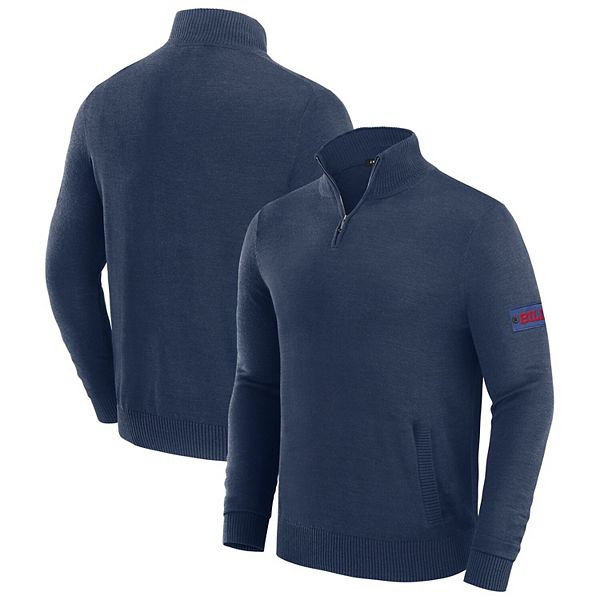 

Мужской свитер j palmer navy buffalo bills franchise quarter-zip Unbranded