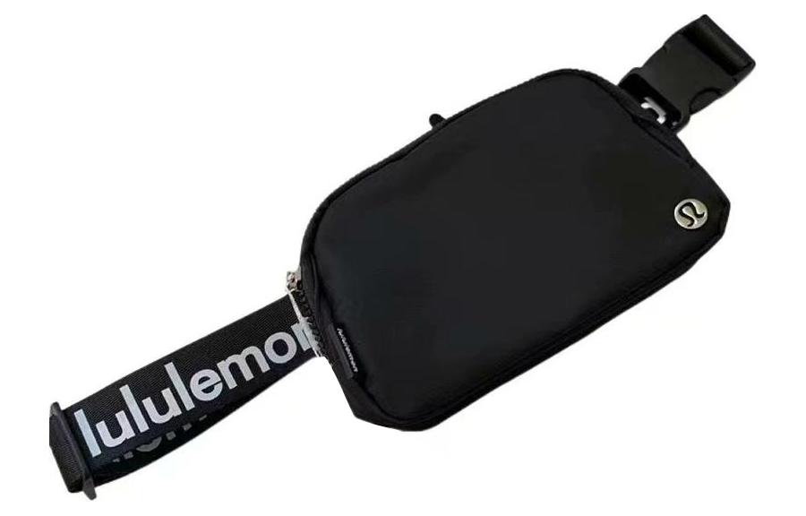 

Lululemon Большой нейлоновый поясной рюкзак женский черный, Black