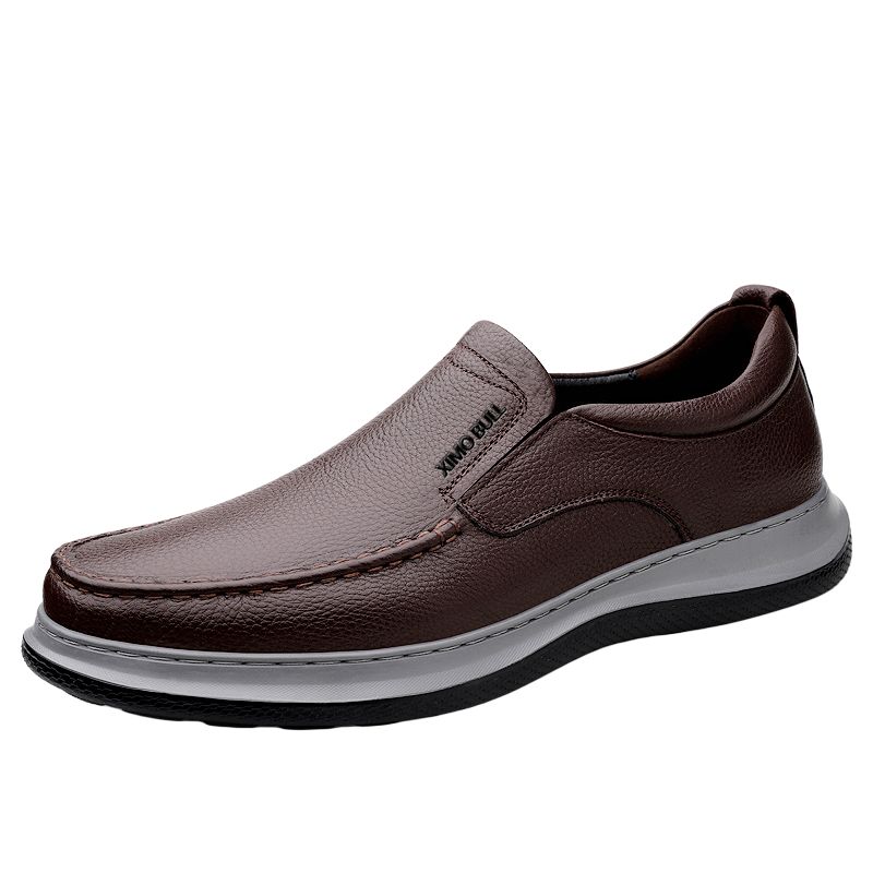 

XIMO BULL Мужские повседневные туфли тёмно-коричневые, цвет Dark Brown