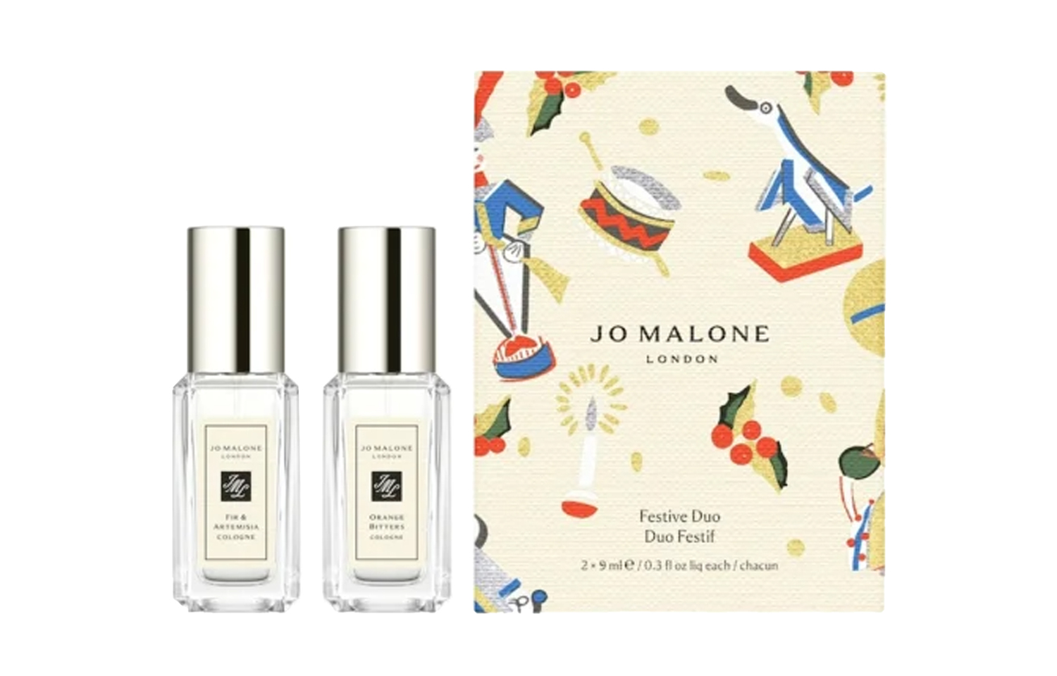 

ZUMALONG 2024 лимитированный набор пробников духов Bitter Orange Eau De Cologne 9мл+9мл Jo Malone London