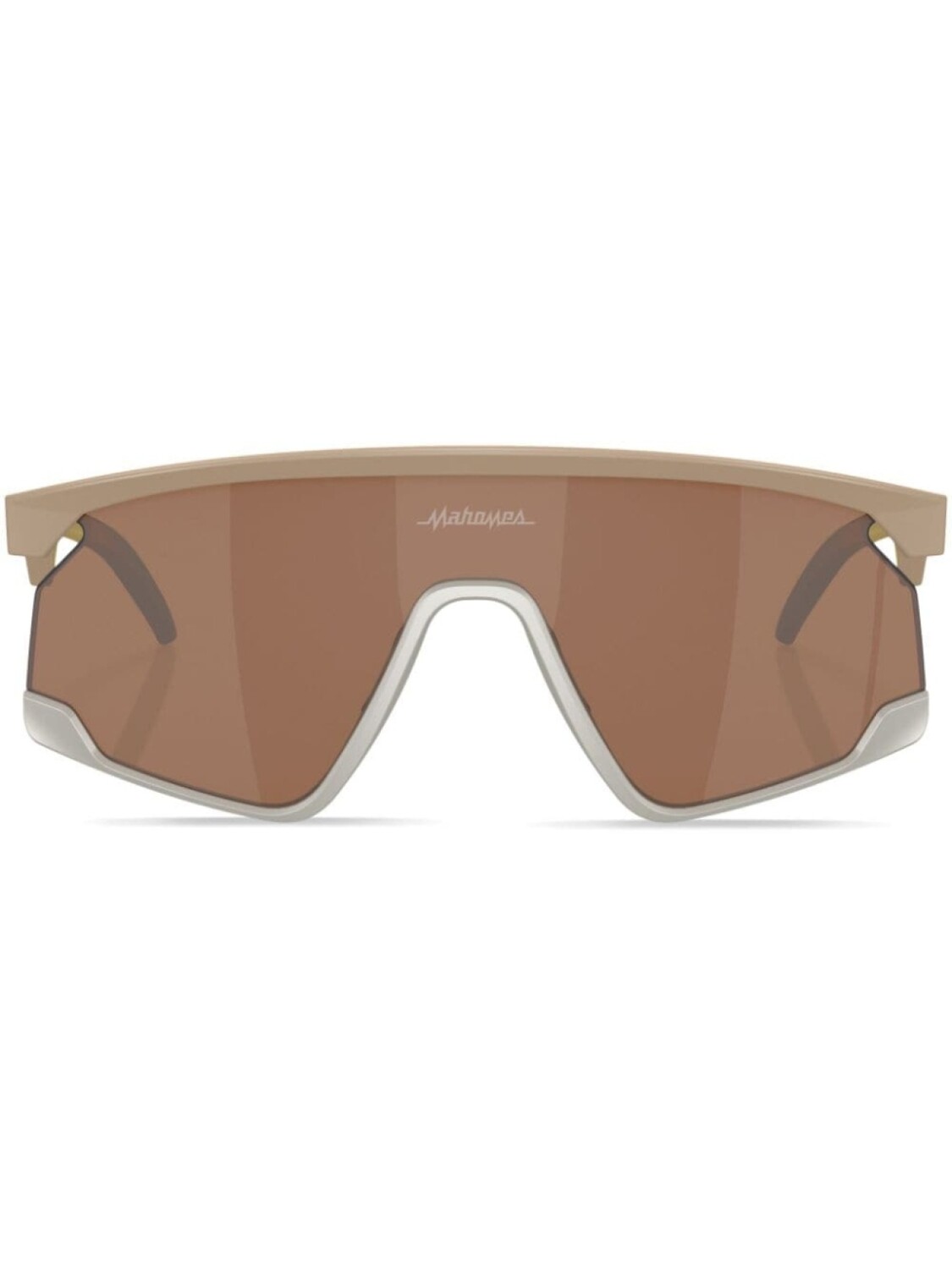 

Oakley солнцезащитные очки в массивной оправе с логотипом, коричневый
