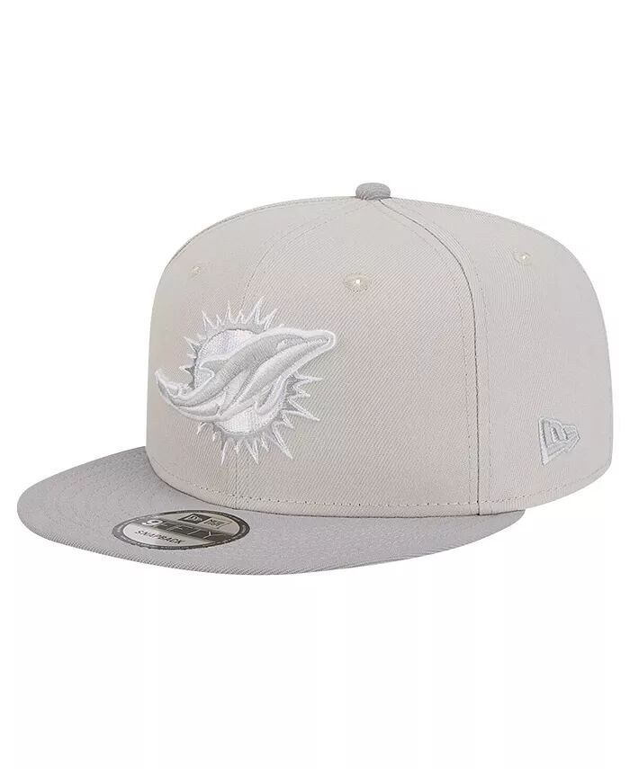 

Мужская кепка Snapback Stone/Grey Miami Dolphins в двухцветном наборе из 9 предметов New Era