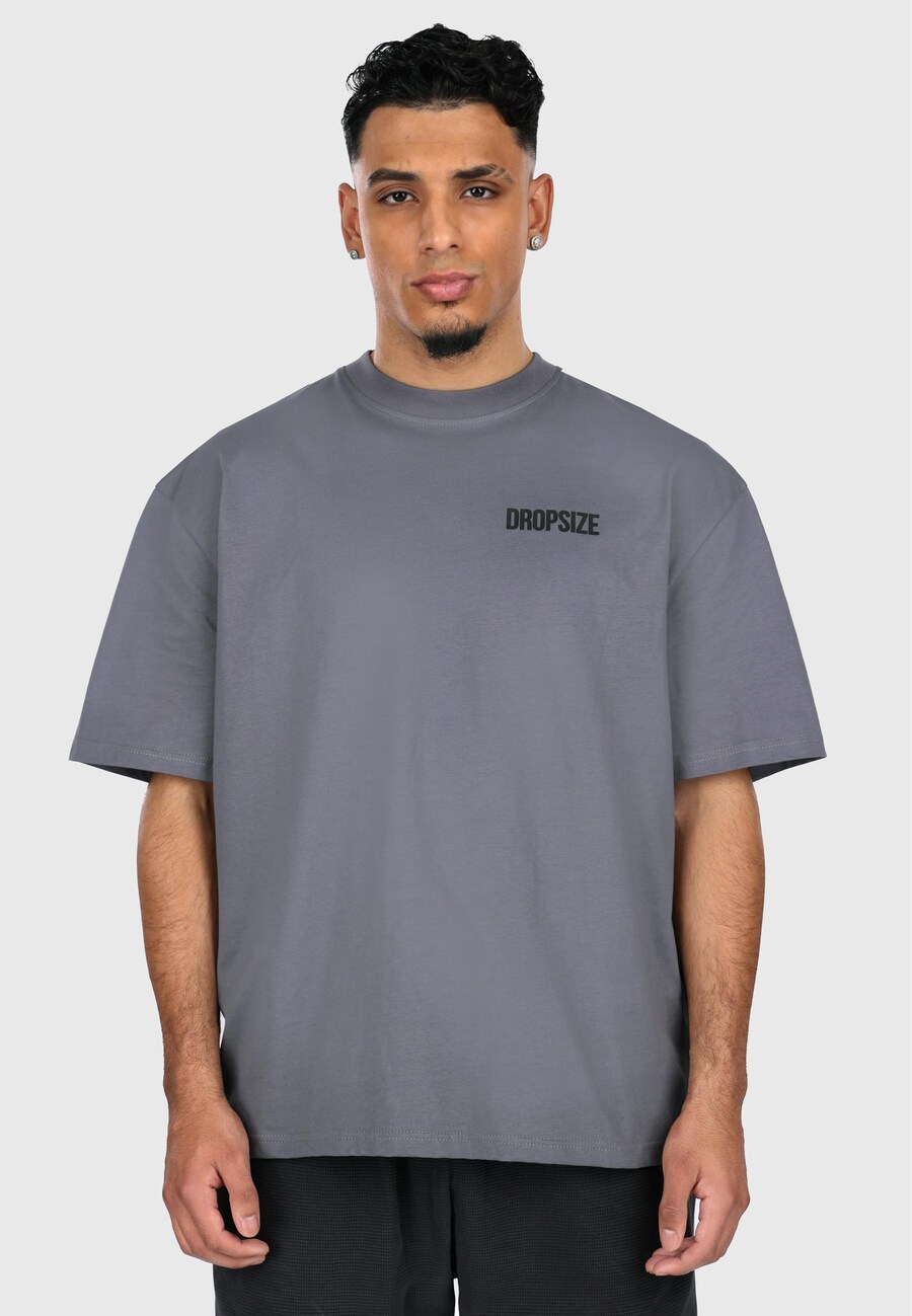 

Футболка Dropsize Hustle Club, Dark grey