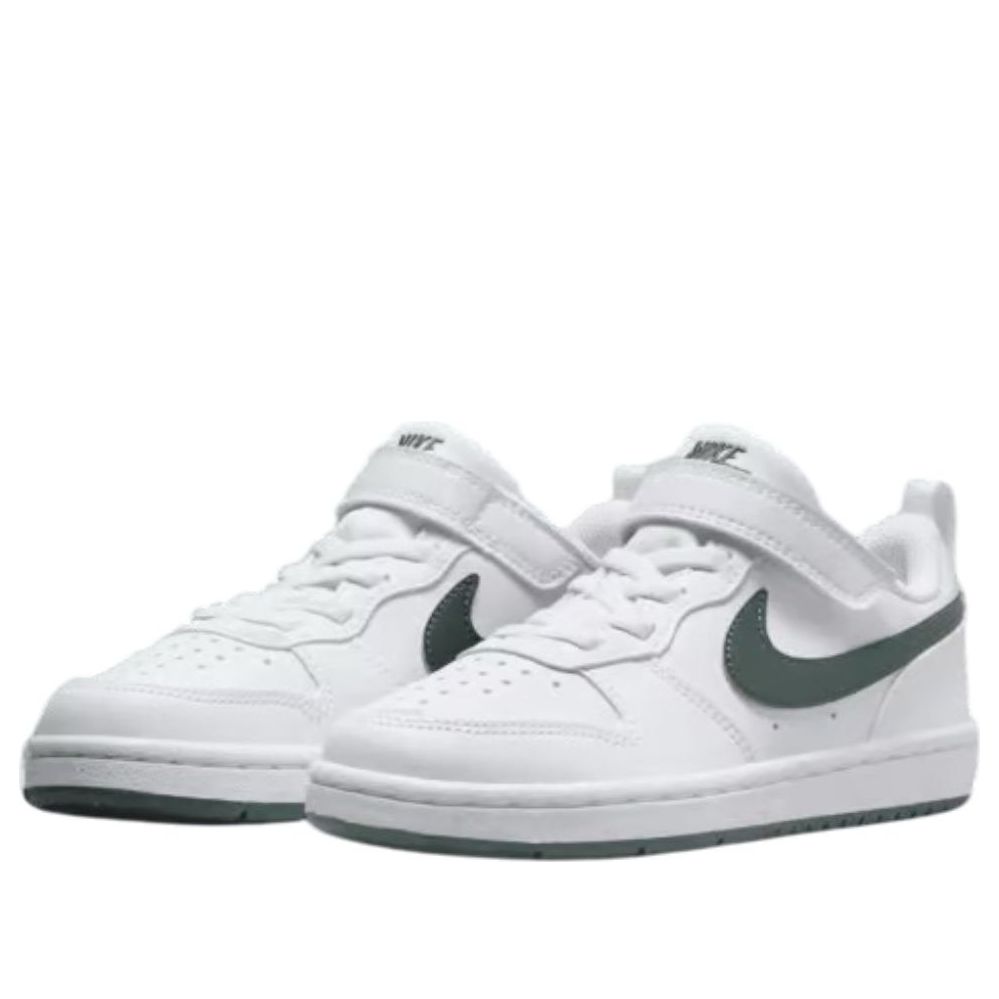 (PS) Кроссовки Nike Court Borough Low Recraft 'White Vintage Green' — фото 3