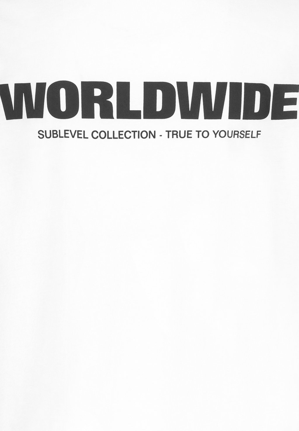 

Футболка с принтом WORLDWIDE Sublevel, белый