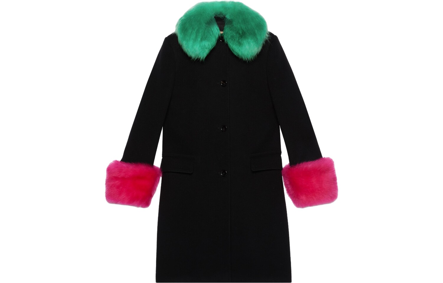 

Пальто женское черное Gucci