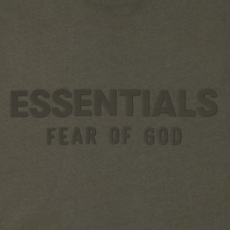 Футболка Fear of God Essentials Kids Short-Sleeve Tee, цвет Ink — фото 3