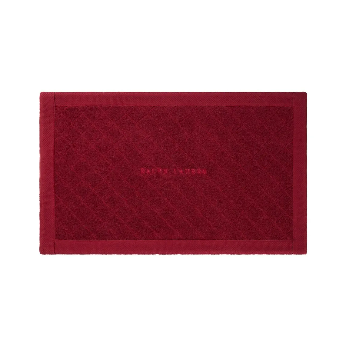 

Хлопковый коврик для ванной Avenue Ralph Lauren Home, кармин