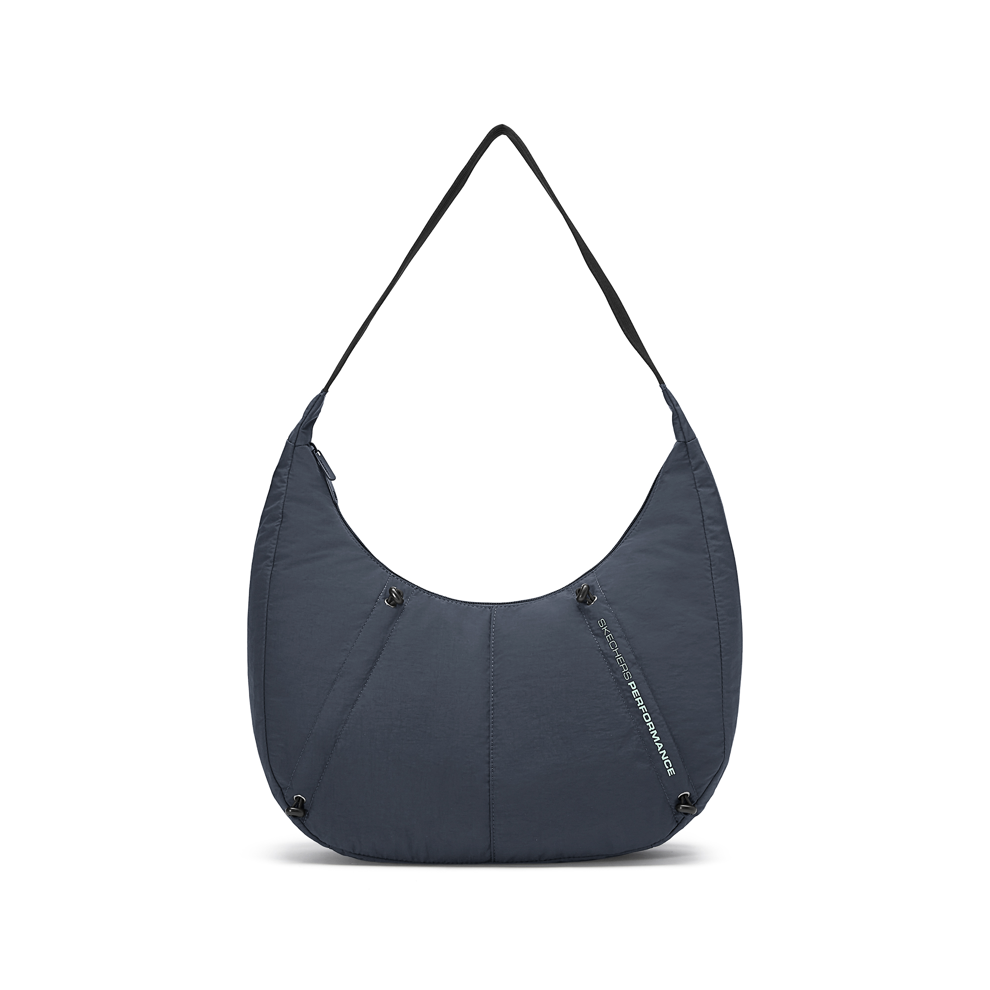 

Skechers Нейлоновая портативная сумка через плечо унисекс чернильно-серого цвета, Ink Gray