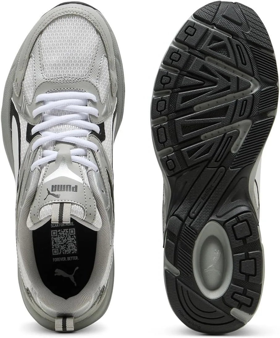 Кроссовки PUMA Milenio Tech для взрослых, белый/черный/серый — фото 3
