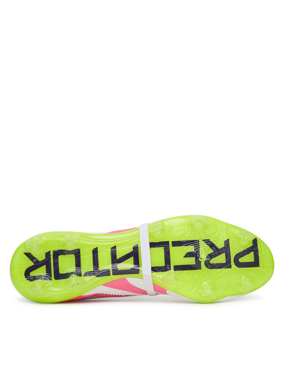 Бутсы Predator Pro Fold-Over Tongue Firm Ground JR0440 Adidas, белый — фото 4