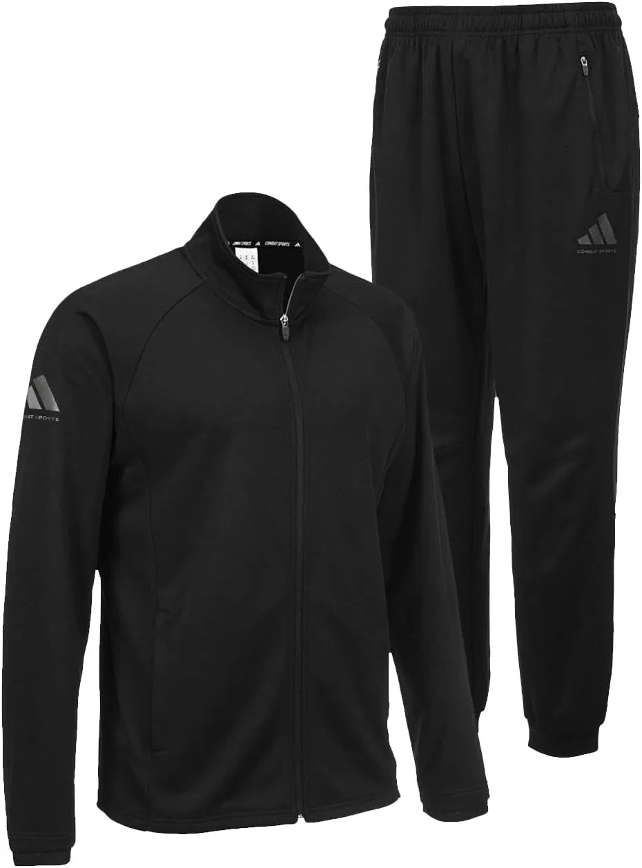Спортивный костюм adidas Combat Sports, куртка и брюки, Black