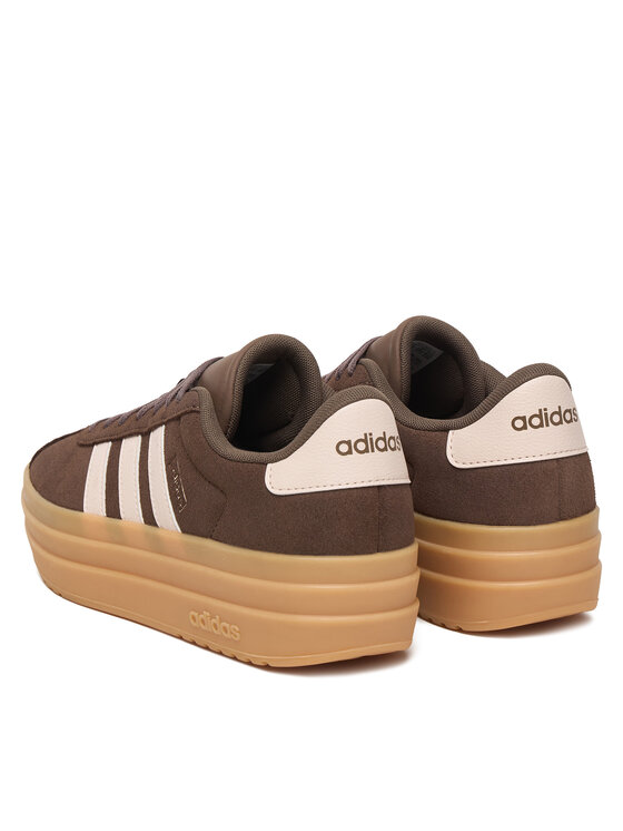 Кроссовки Vl Court Bold J KK4502 Adidas, коричневый — фото 3