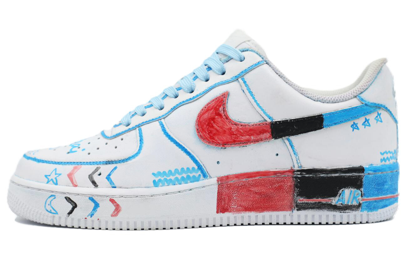 

Кроссовки Nike Air Force 1 Skateboarding Shoes Men Low-top White, цвет Seafarer