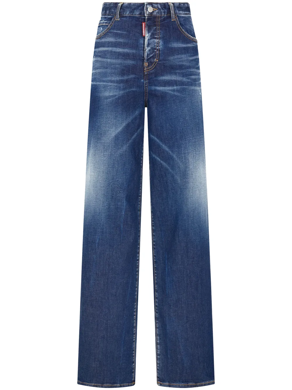 

Широкие джинсы DSQUARED2, синий